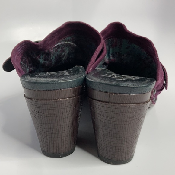 Dansko purple leather clogs size 37 - Picture 5 of 8